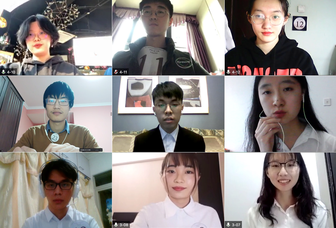 选手现场答辩 选手现场答辩